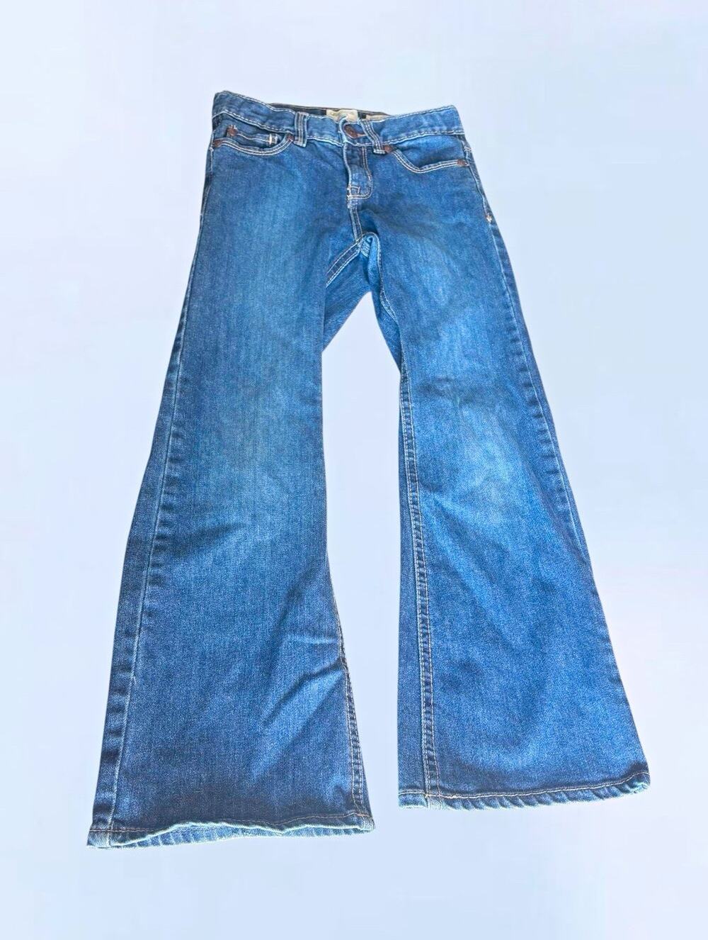 OshKosh Girls Bootcut Regular Fit Blue Denim Jeans Medium Wash Size 8 Regular